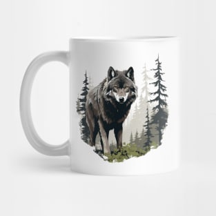 Grey Wolf Mug